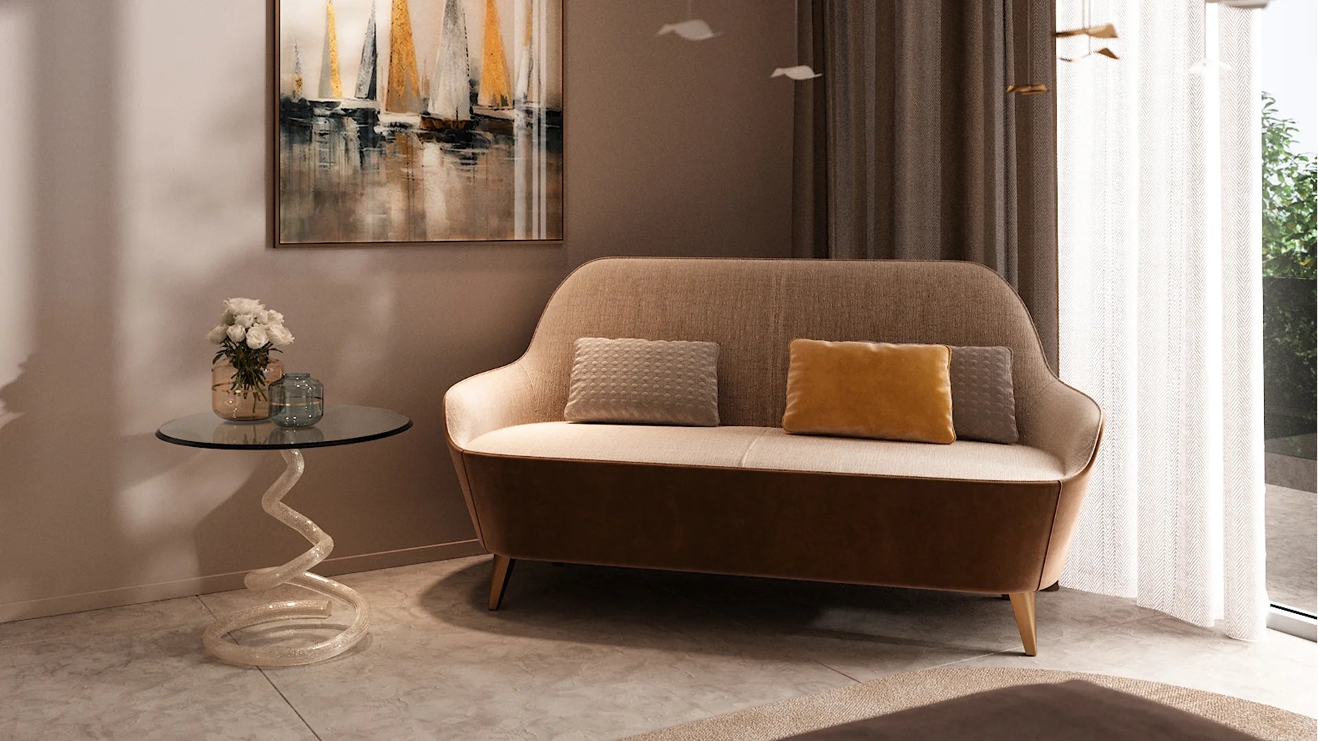 Nuvola Lounge Sofa - Reflex