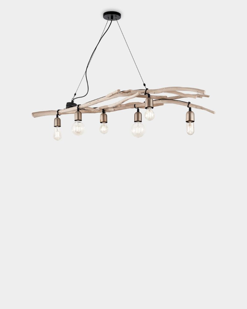 Driftwood 6 lamp - Ideal Lux