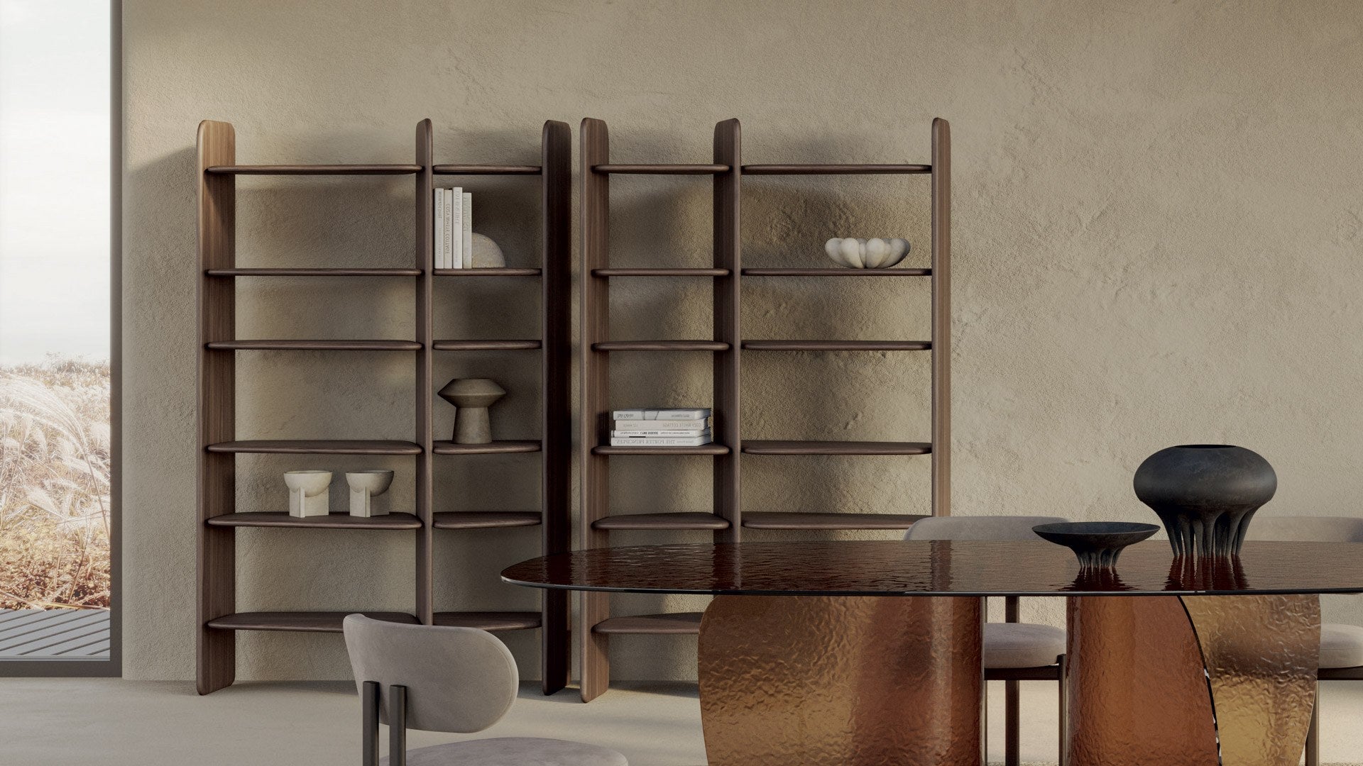 Nook bookcase - Naturedesign