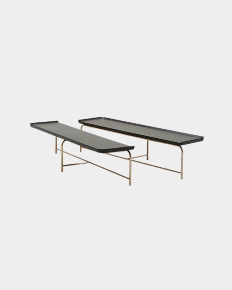 Table Basse Simple Demi-Cercle 1+1 - Pianca