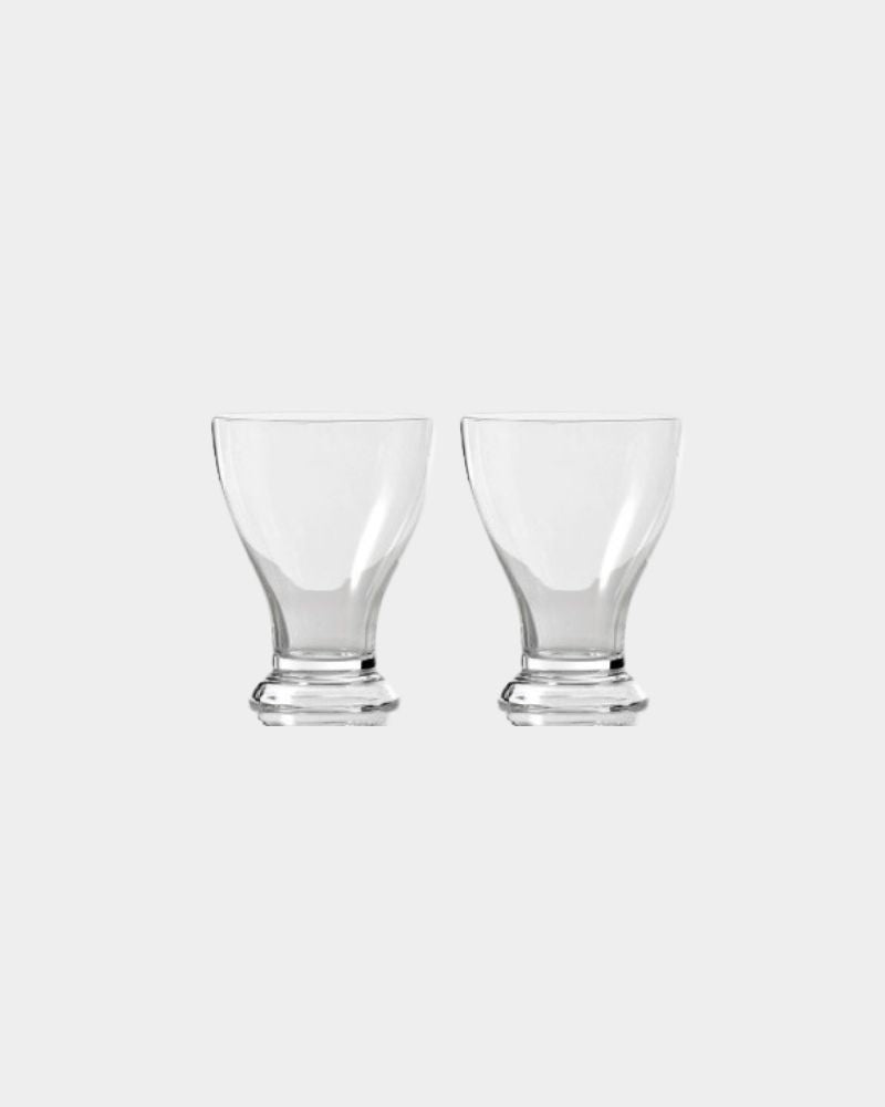 The White Snow Glass Water Glass Set - Driade