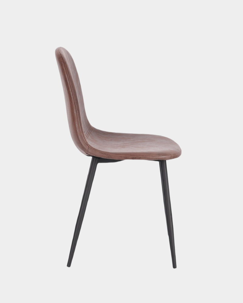 Irelia Cognac chair - Bizzotto
