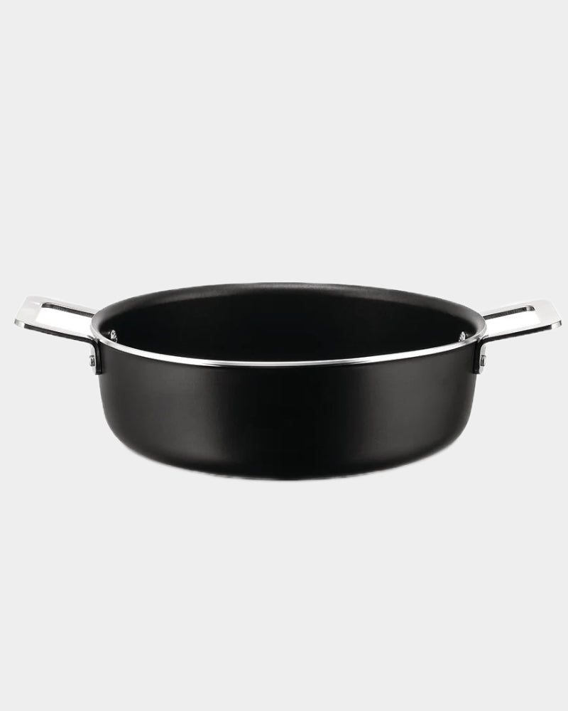 Pots&amp;amp;Pans low saucepan with two handles - Alessi
