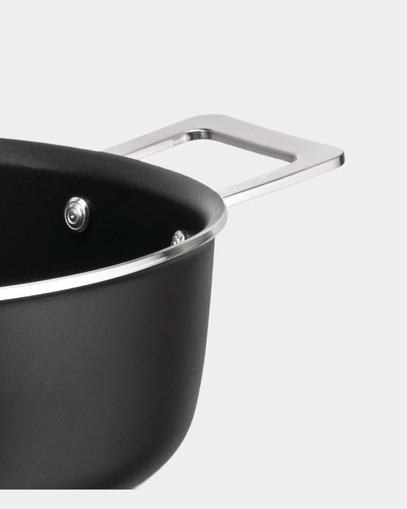 Pots&amp;amp;Pans low saucepan with two handles - Alessi
