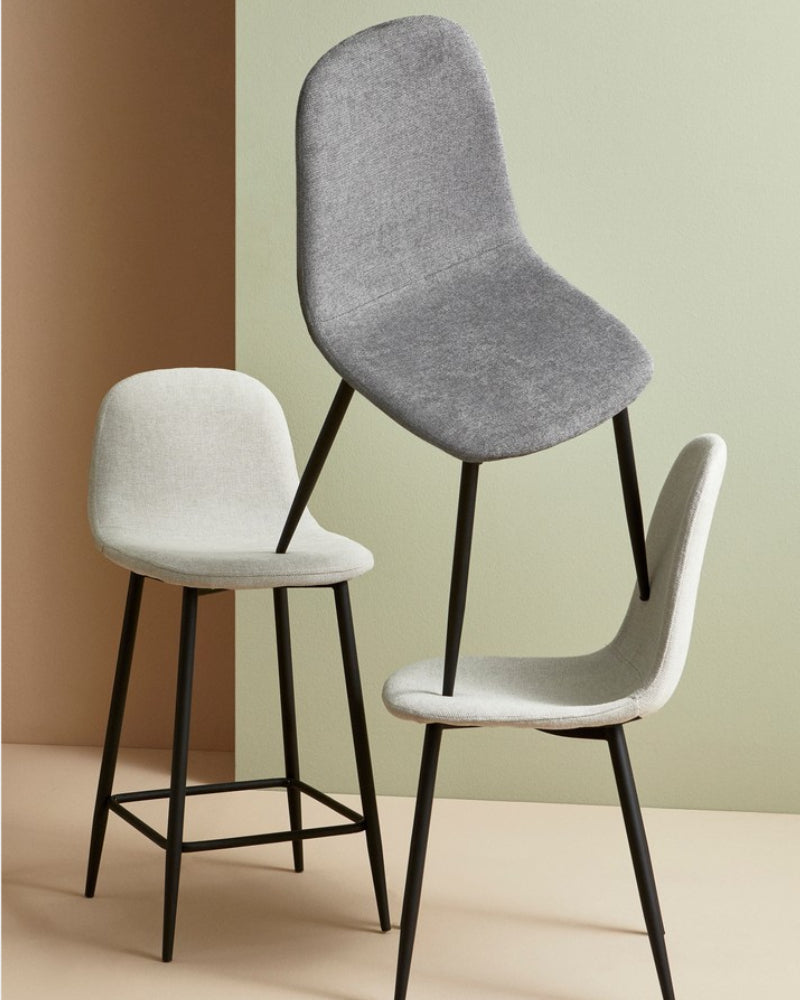 Irelia Chair Dark Gray - Bizzotto