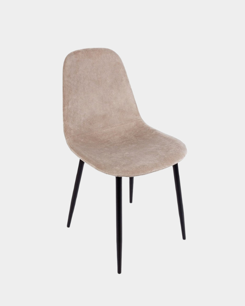 Irelia Chair Velvet Dove Gray - Bizzotto