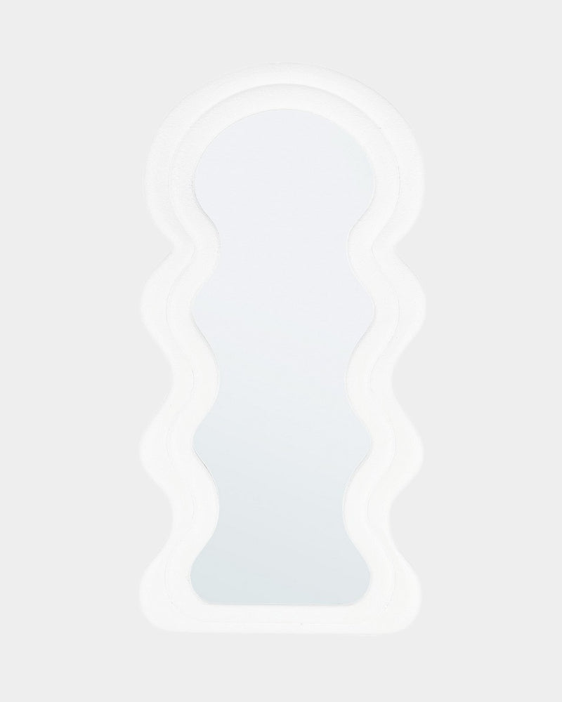 Miroir CC Creamy Irr Blanc 48X96 - Bizzotto