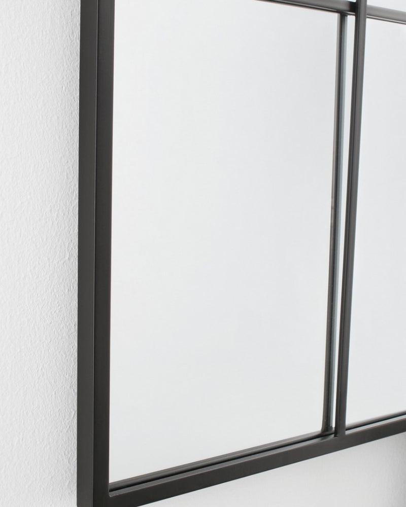 Miroir CC Window Nucleos Noir 80C170 - Bizzotto