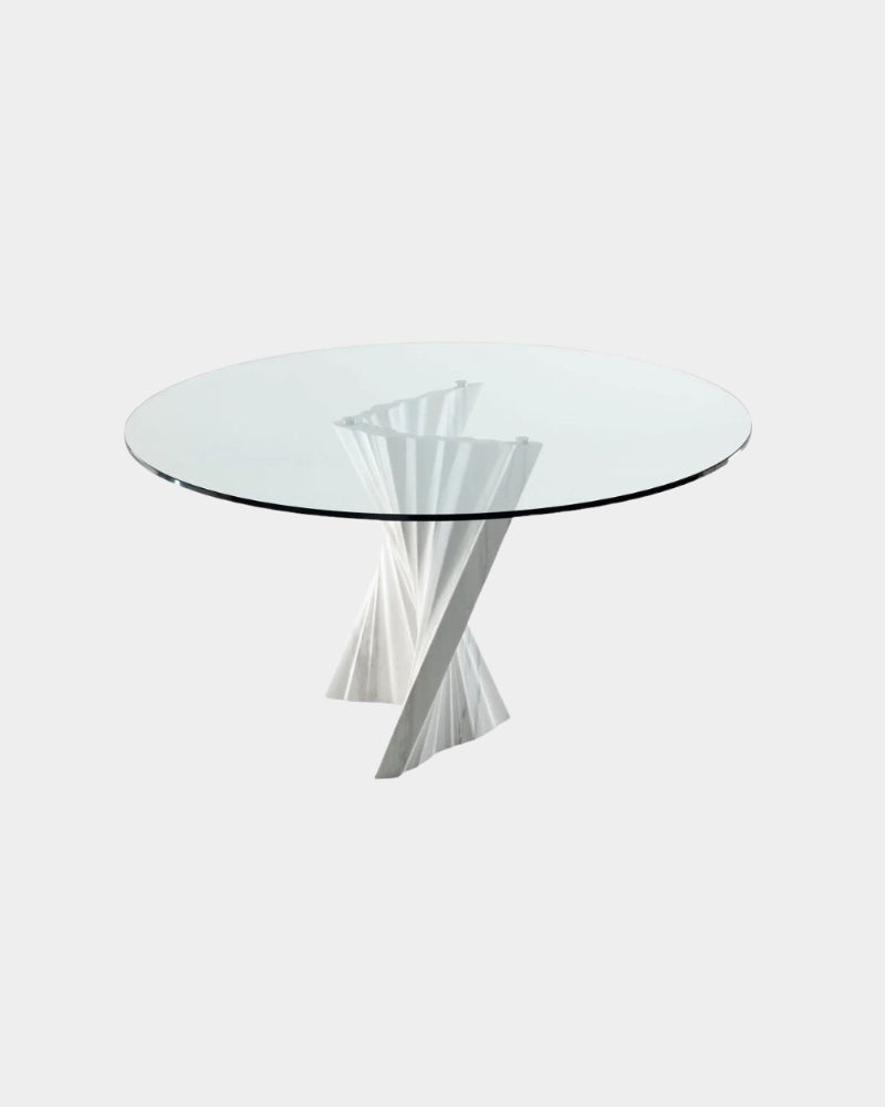 Plisset Table with Crystal Top - Cattelan Italia