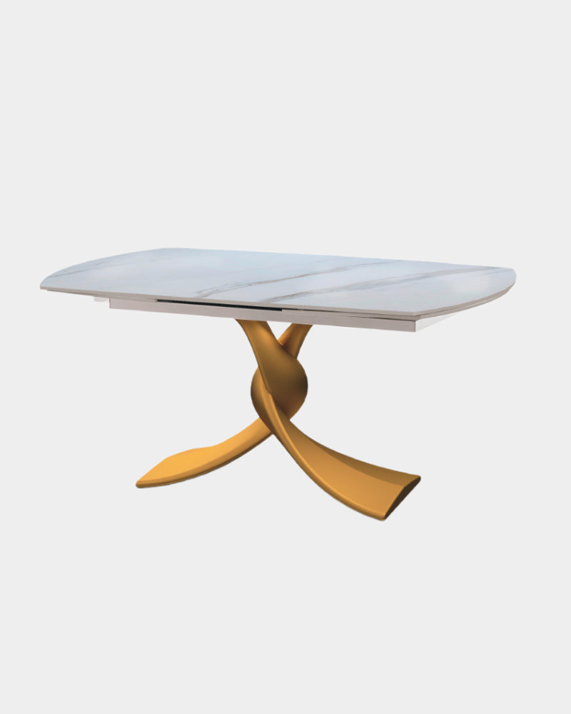 Twist 160 Extendable Swivel Botticella Table