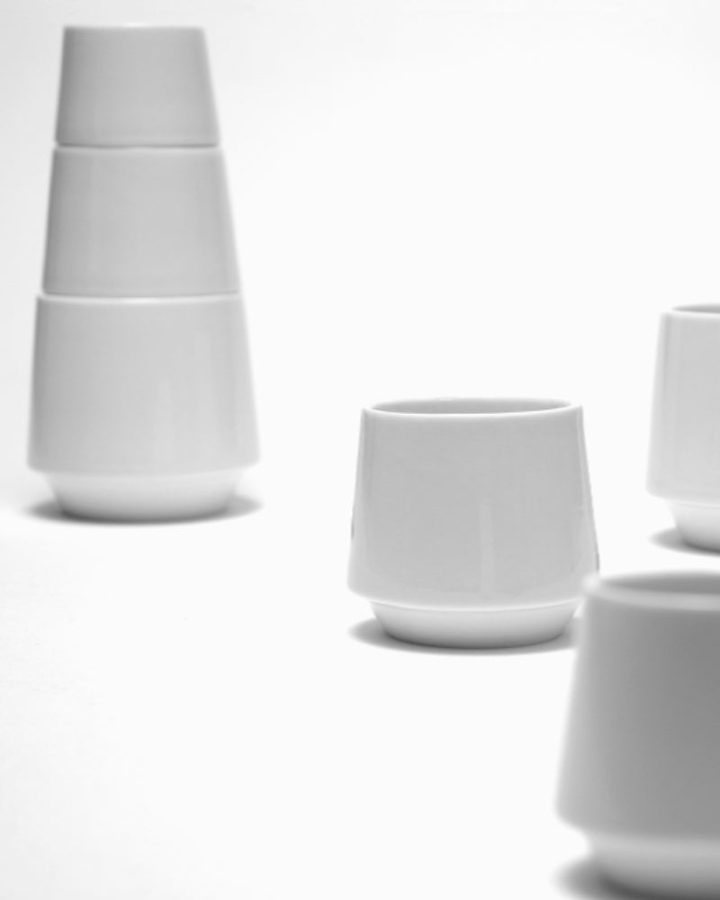 Ensemble de tasses en porcelaine Habit 