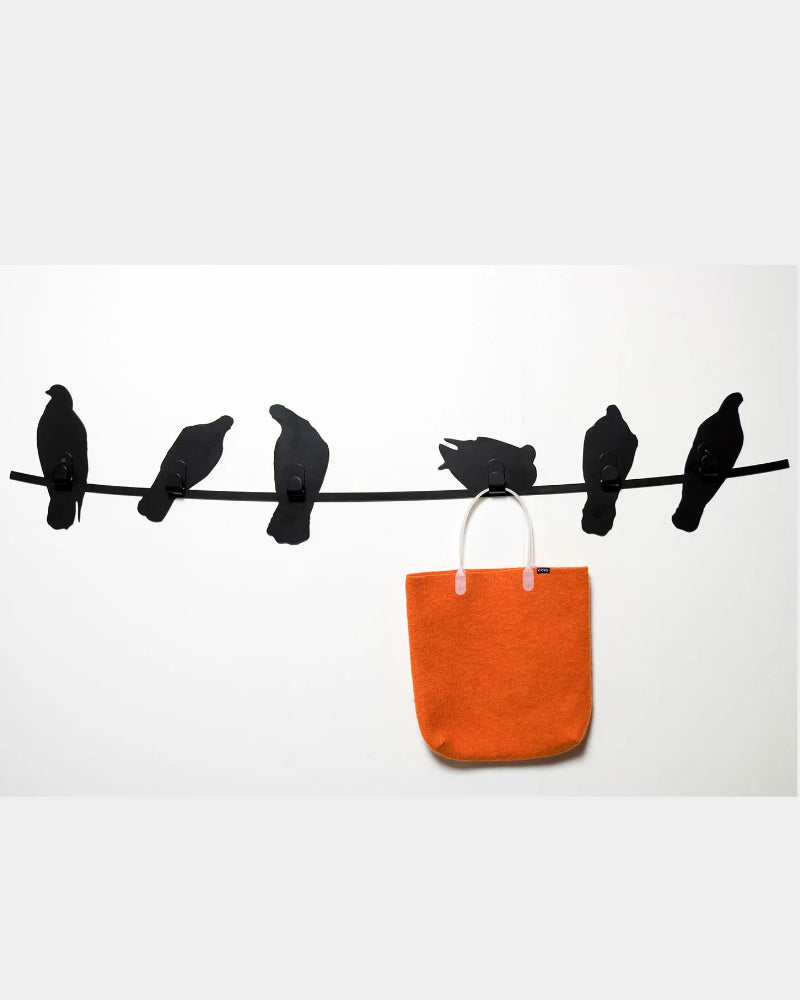 Birds On Wire coat hanger 