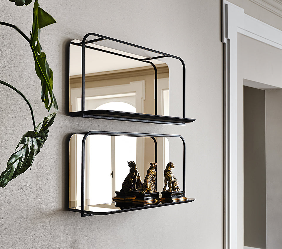 Tresor Mirrored Bookcase - Cattelan Italia
